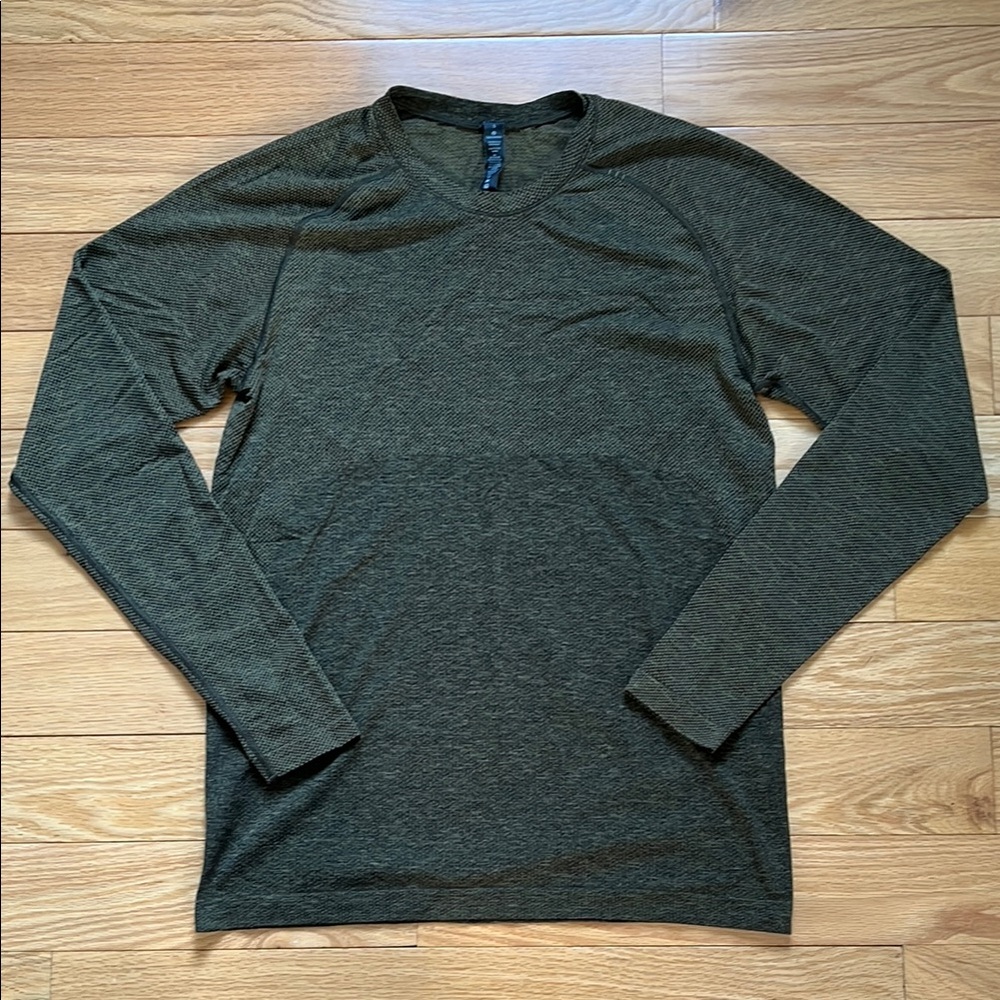 Lululemon Metal Vent Tech LS *Bronze Green